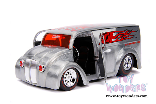 Jada Toys - 20th Anniversary | D-Rods Div Cruizer (1/24, diecast model car, Raw Metal) 31078